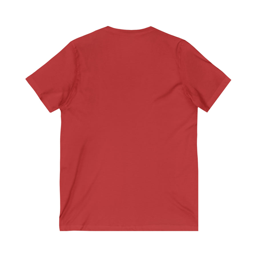 Men's Jersey Short Sleeve V-Neck Tee