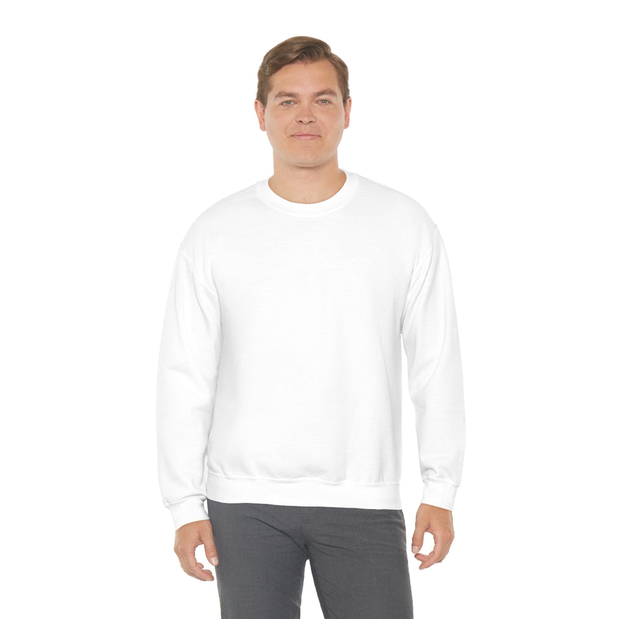 Unisex Heavy Blend™ Crewneck Sweatshirt with  Back Neck Print