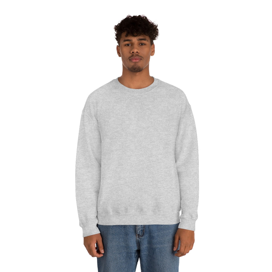 Unisex Heavy Blend™ Crewneck Sweatshirt with  Back Neck Print