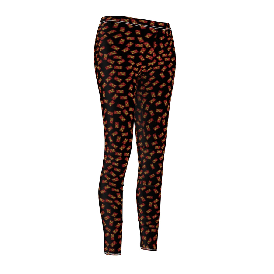 Women's Casual Leggings with Allover Print