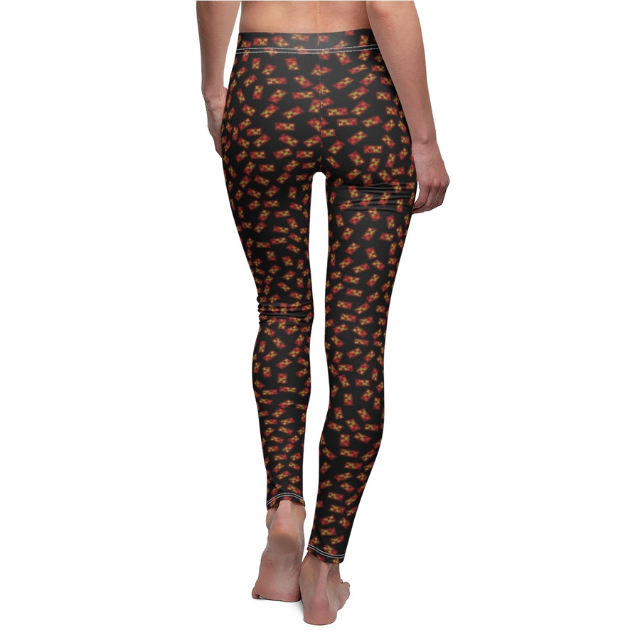 Women's Casual Leggings with Allover Print