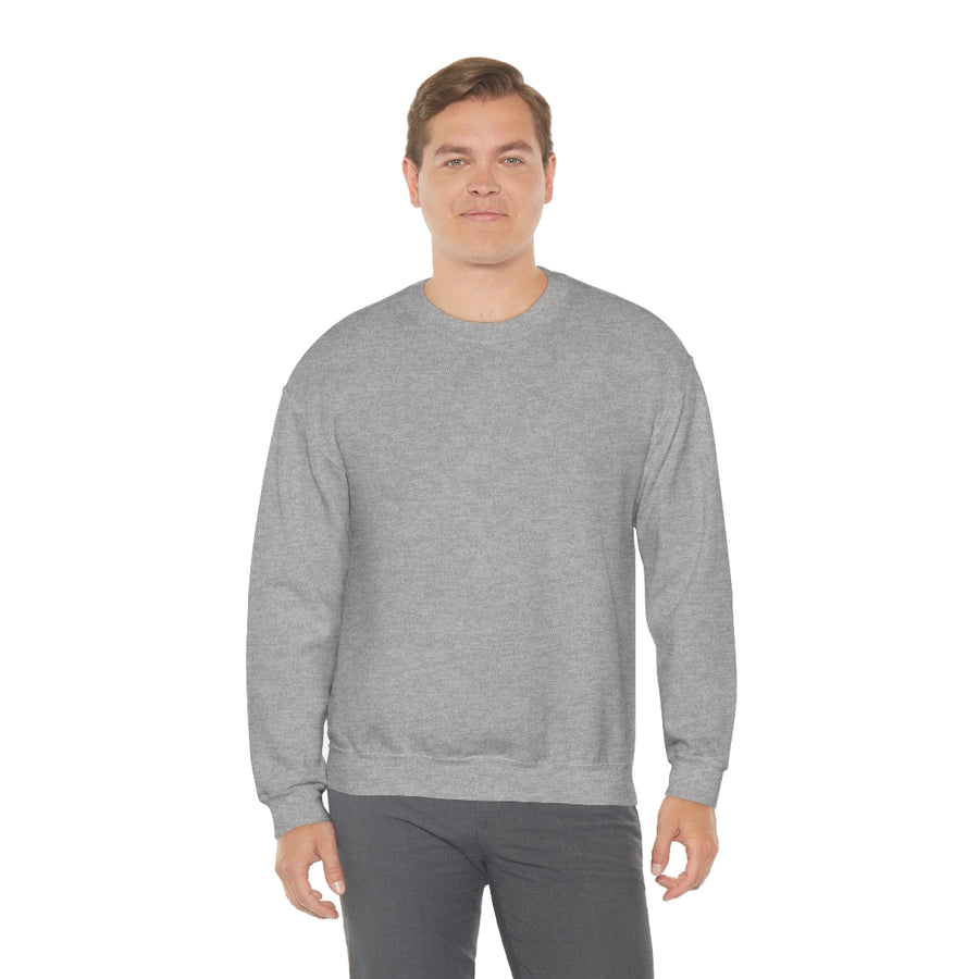 Unisex Heavy Blend™ Crewneck Sweatshirt with  Back Neck Print