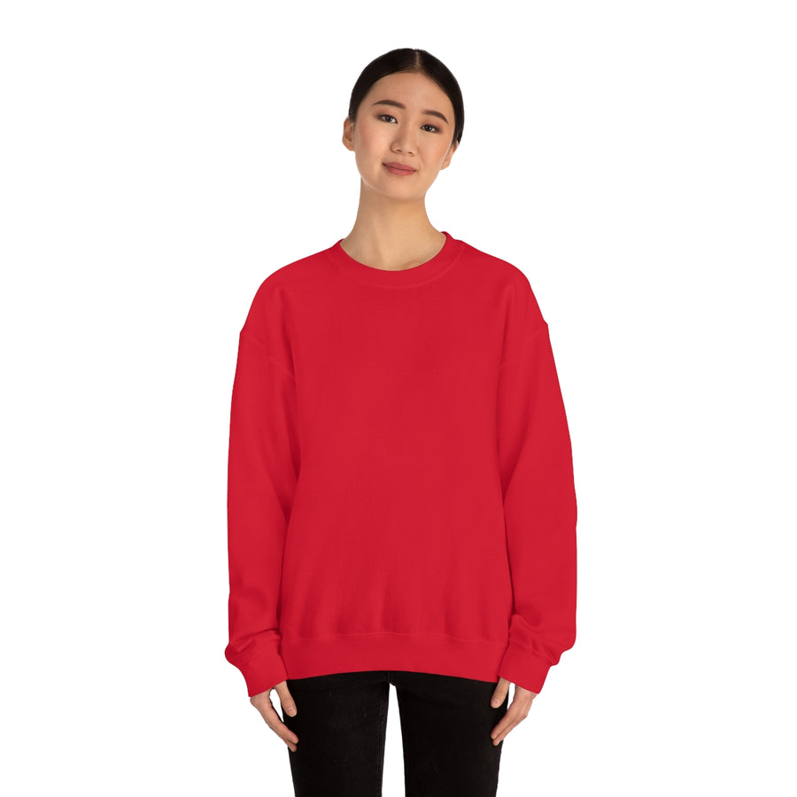 Unisex Heavy Blend™ Crewneck Sweatshirt with  Back Neck Print