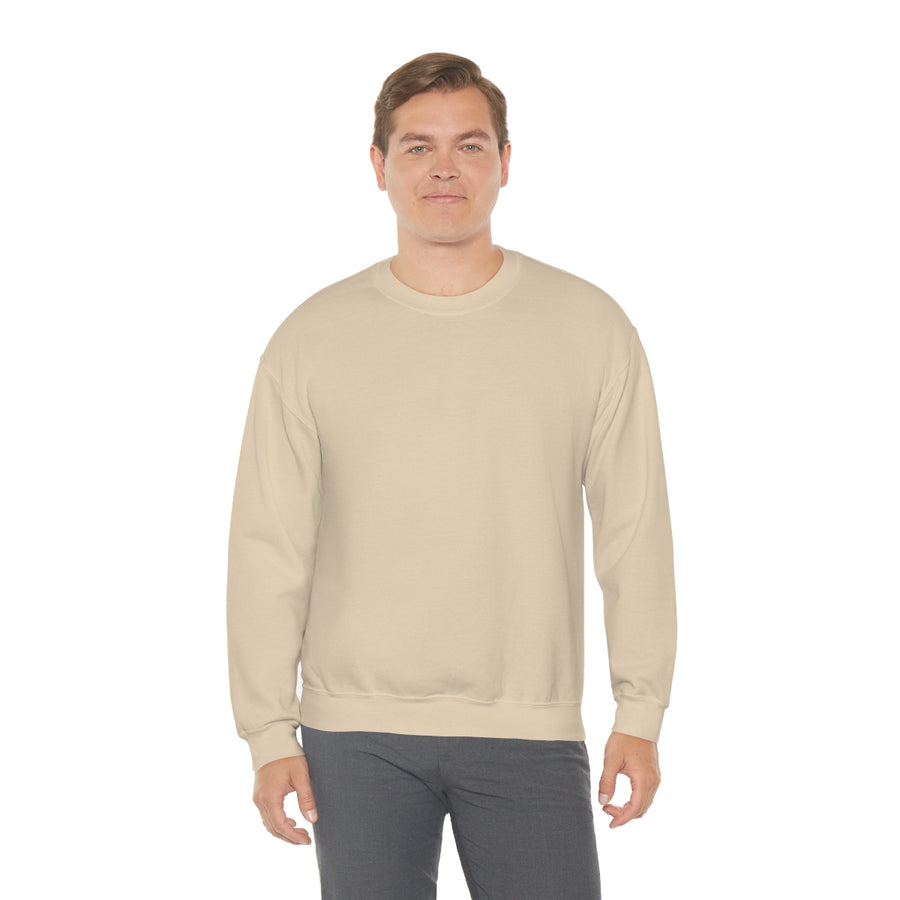 Unisex Heavy Blend™ Crewneck Sweatshirt with  Back Neck Print