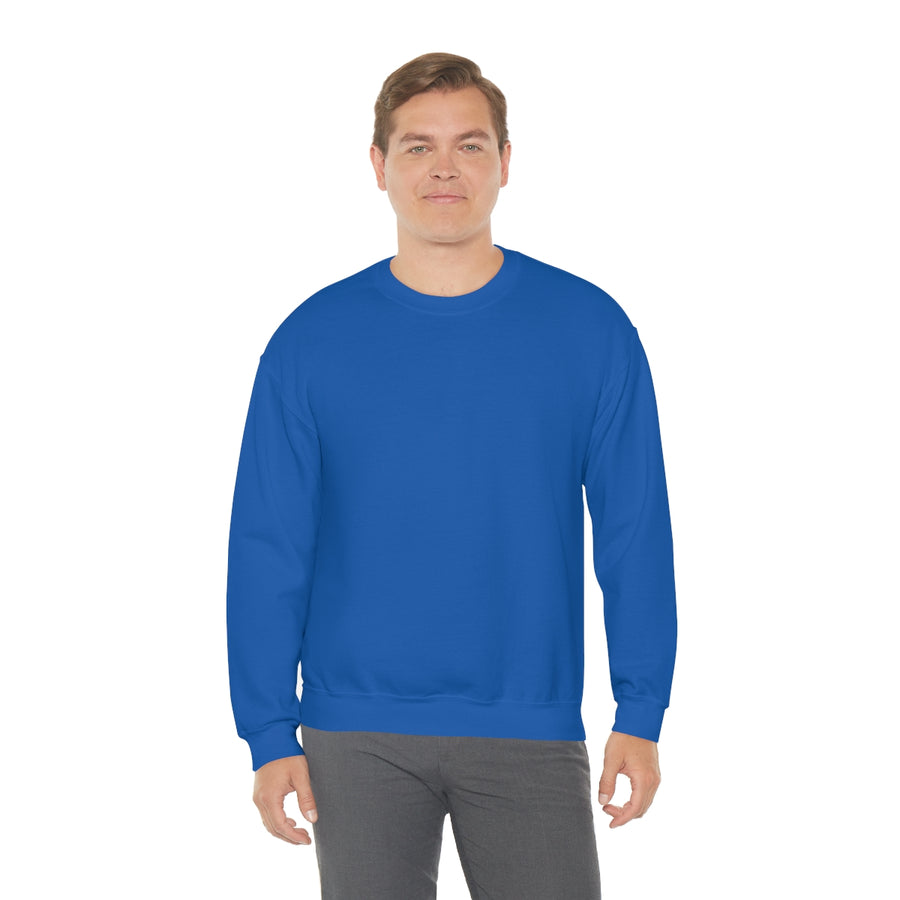 Unisex Heavy Blend™ Crewneck Sweatshirt with  Back Neck Print