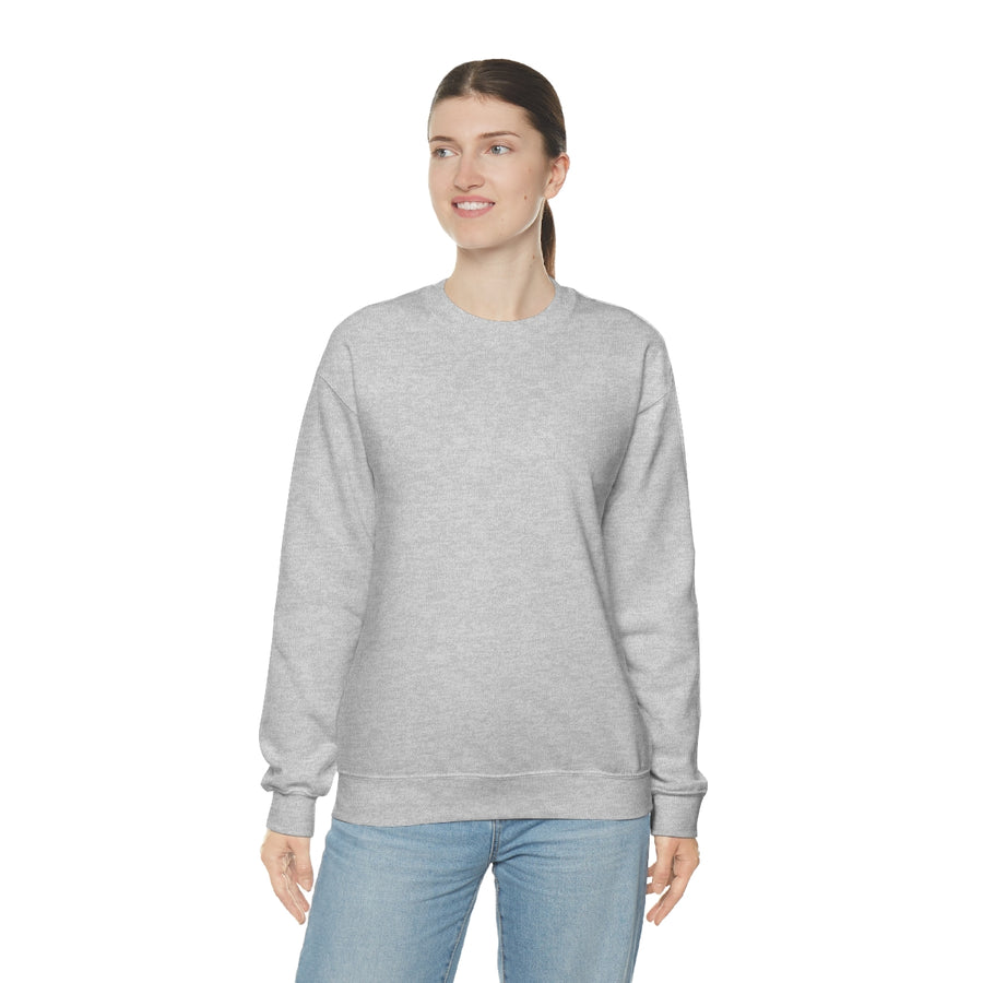 Unisex Heavy Blend™ Crewneck Sweatshirt with  Back Neck Print