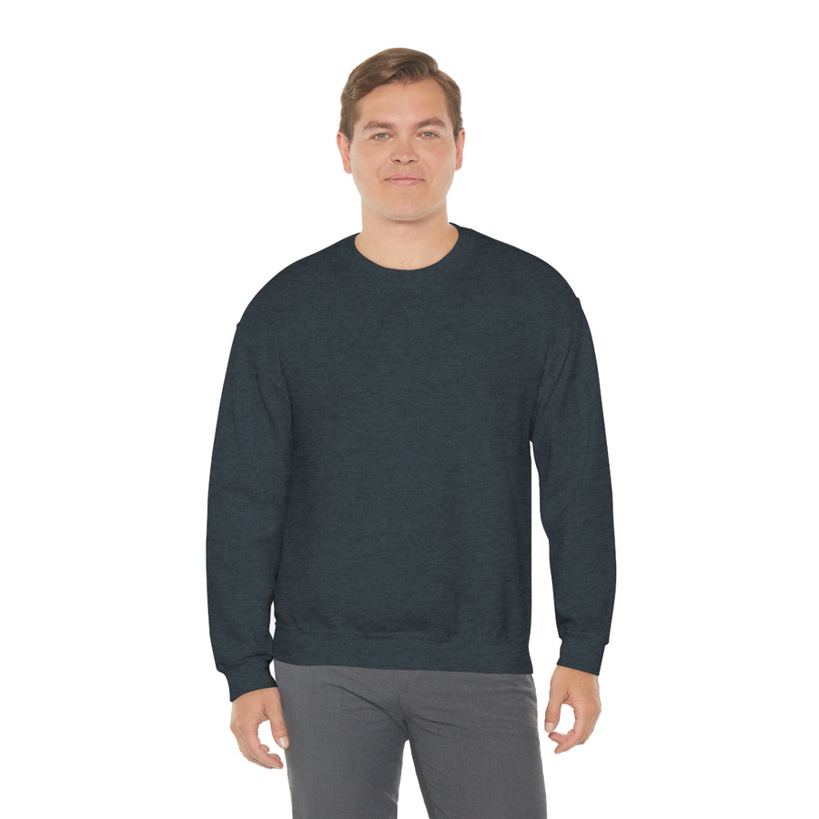 Unisex Heavy Blend™ Crewneck Sweatshirt with  Back Neck Print