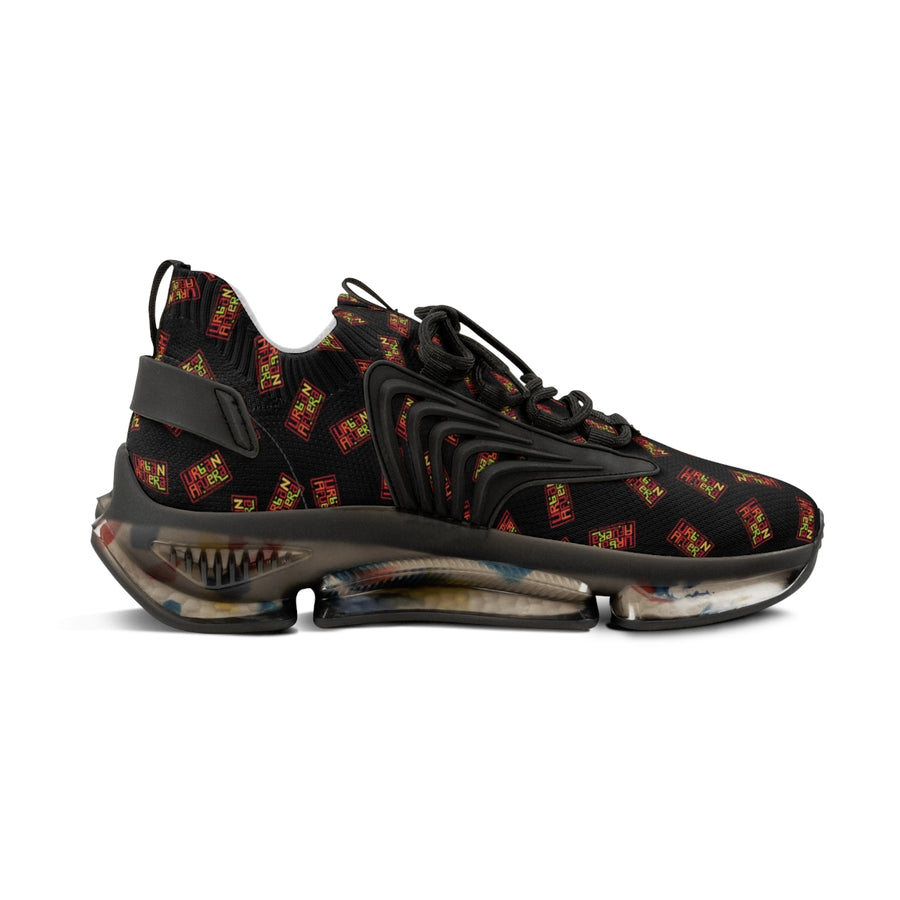 Mesh Sports Sneakers with Overall print