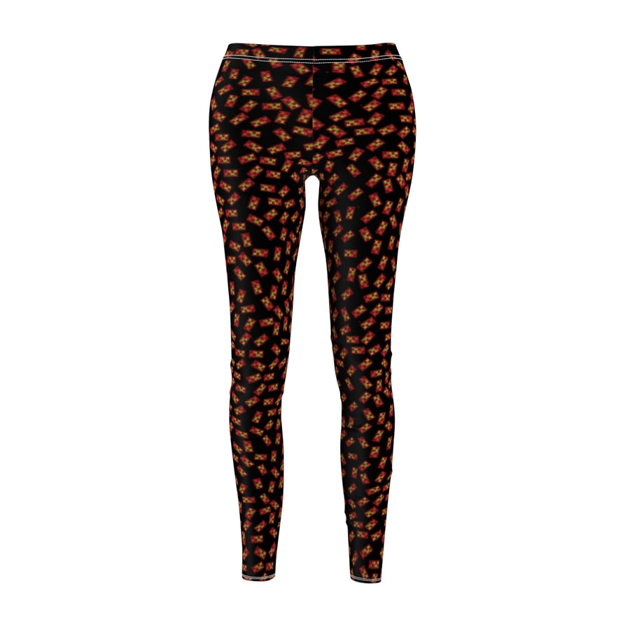 Women's Casual Leggings with Allover Print