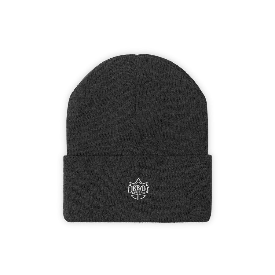 Knit Beanie Embroidered