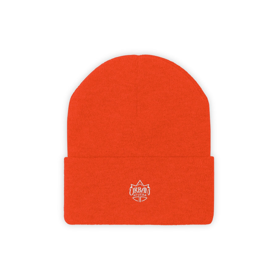 Knit Beanie Embroidered