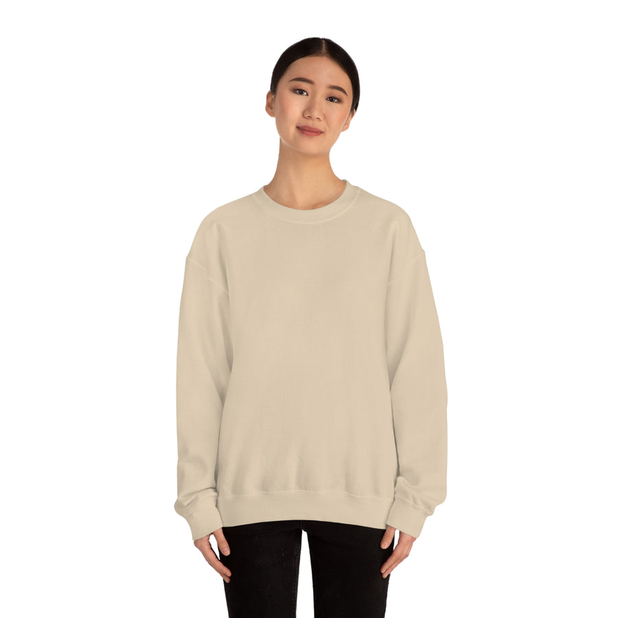 Unisex Heavy Blend™ Crewneck Sweatshirt with  Back Neck Print