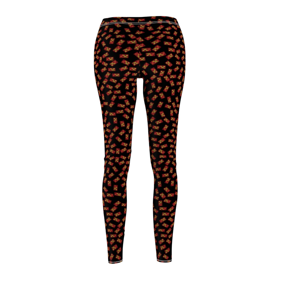 Women's Casual Leggings with Allover Print