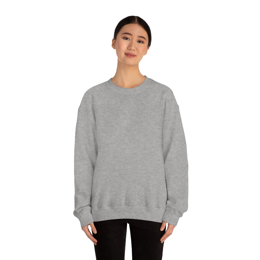 Unisex Heavy Blend™ Crewneck Sweatshirt with  Back Neck Print