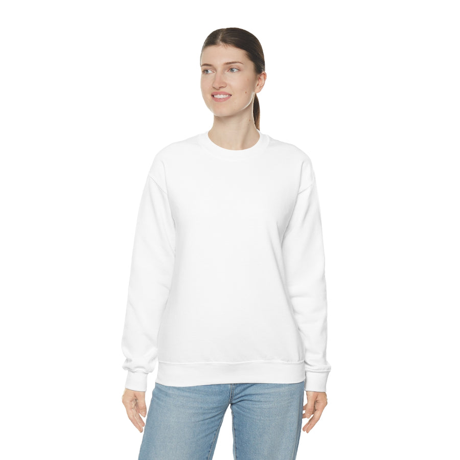 Unisex Heavy Blend™ Crewneck Sweatshirt with  Back Neck Print