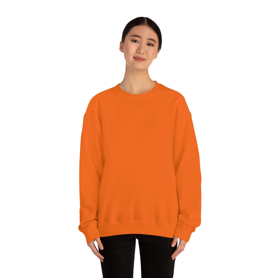 Unisex Heavy Blend™ Crewneck Sweatshirt with  Back Neck Print