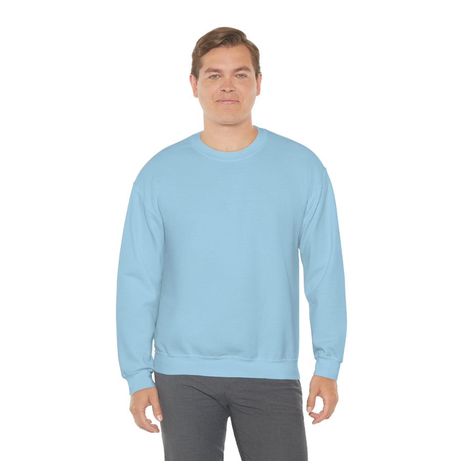 Unisex Heavy Blend™ Crewneck Sweatshirt with  Back Neck Print