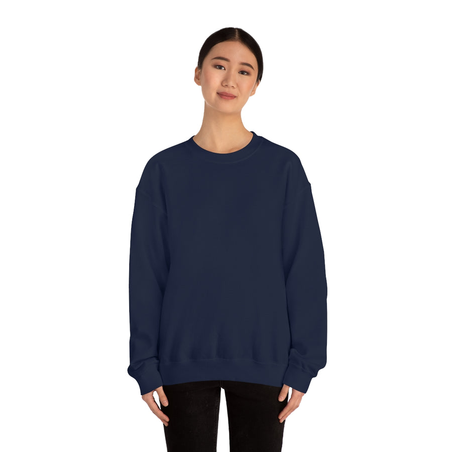 Unisex Heavy Blend™ Crewneck Sweatshirt with  Back Neck Print