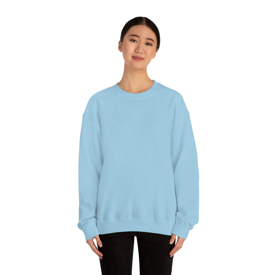 Unisex Heavy Blend™ Crewneck Sweatshirt with  Back Neck Print