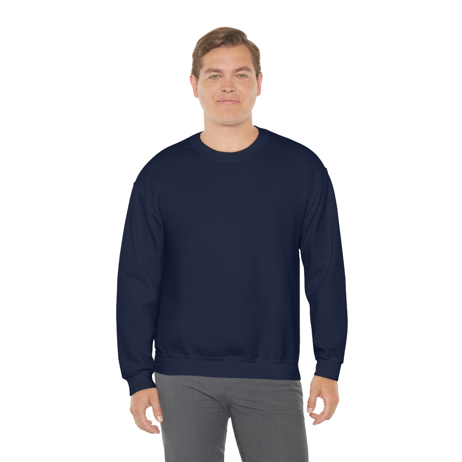 Unisex Heavy Blend™ Crewneck Sweatshirt with  Back Neck Print