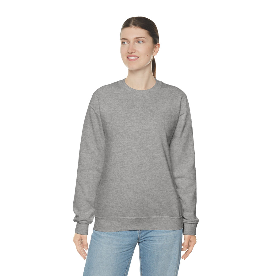 Unisex Heavy Blend™ Crewneck Sweatshirt with  Back Neck Print