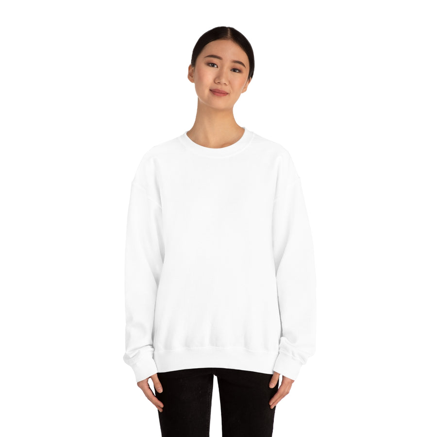 Unisex Heavy Blend™ Crewneck Sweatshirt with  Back Neck Print