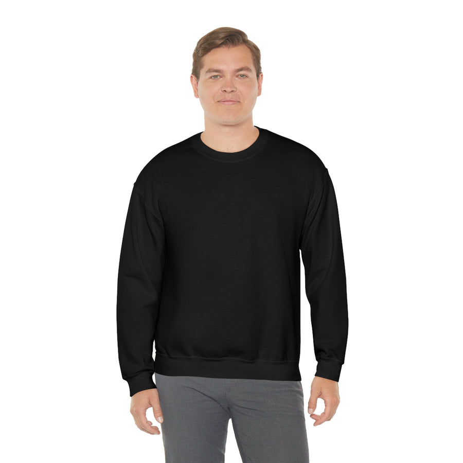 Unisex Heavy Blend™ Crewneck Sweatshirt with  Back Neck Print