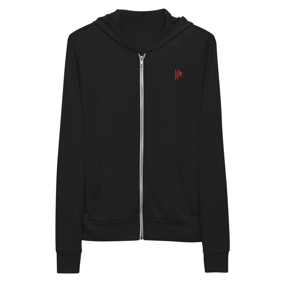 Unisex zip hoodie