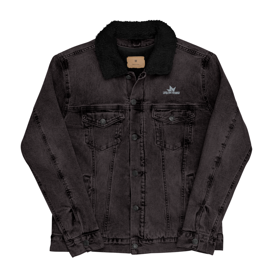 Men's Denim Sherpa Jacket