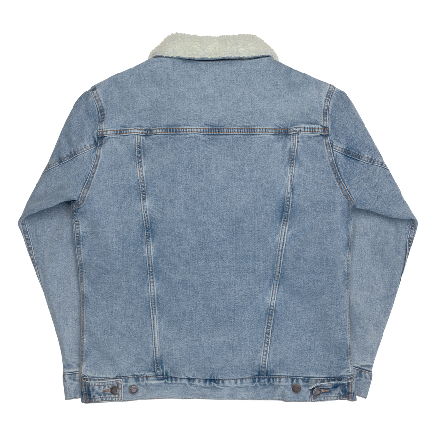 Women's Denim sherpa jacket