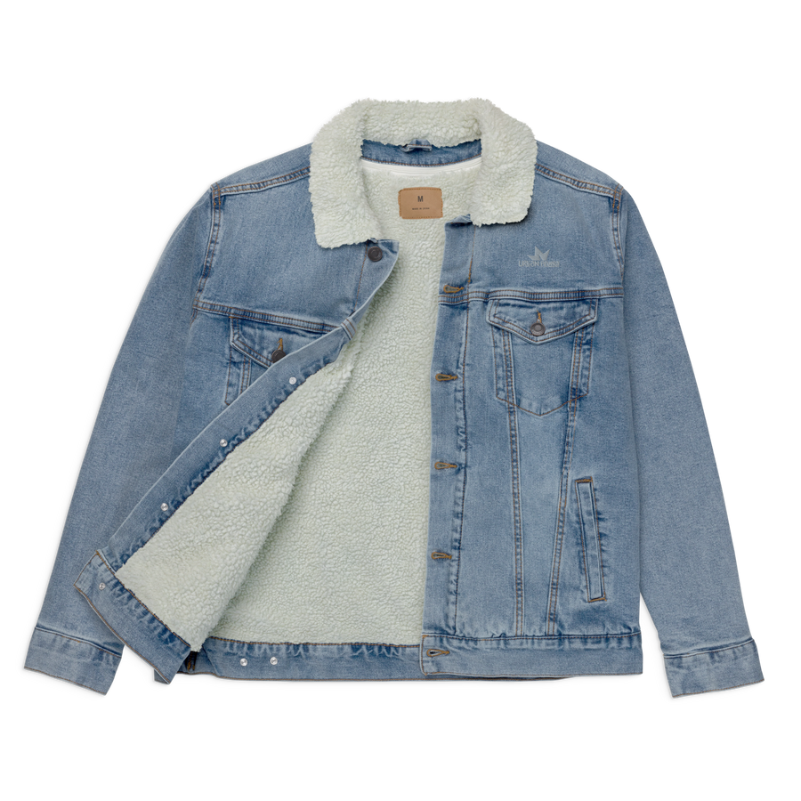 Women's Denim sherpa jacket