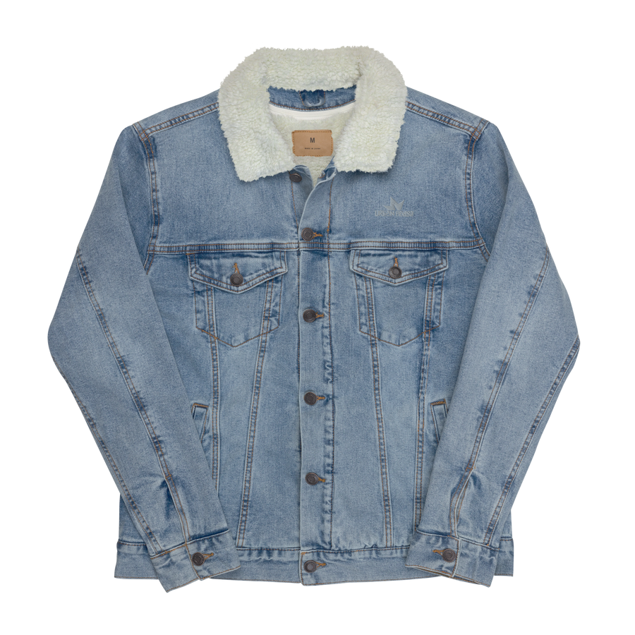 Women's Denim sherpa jacket